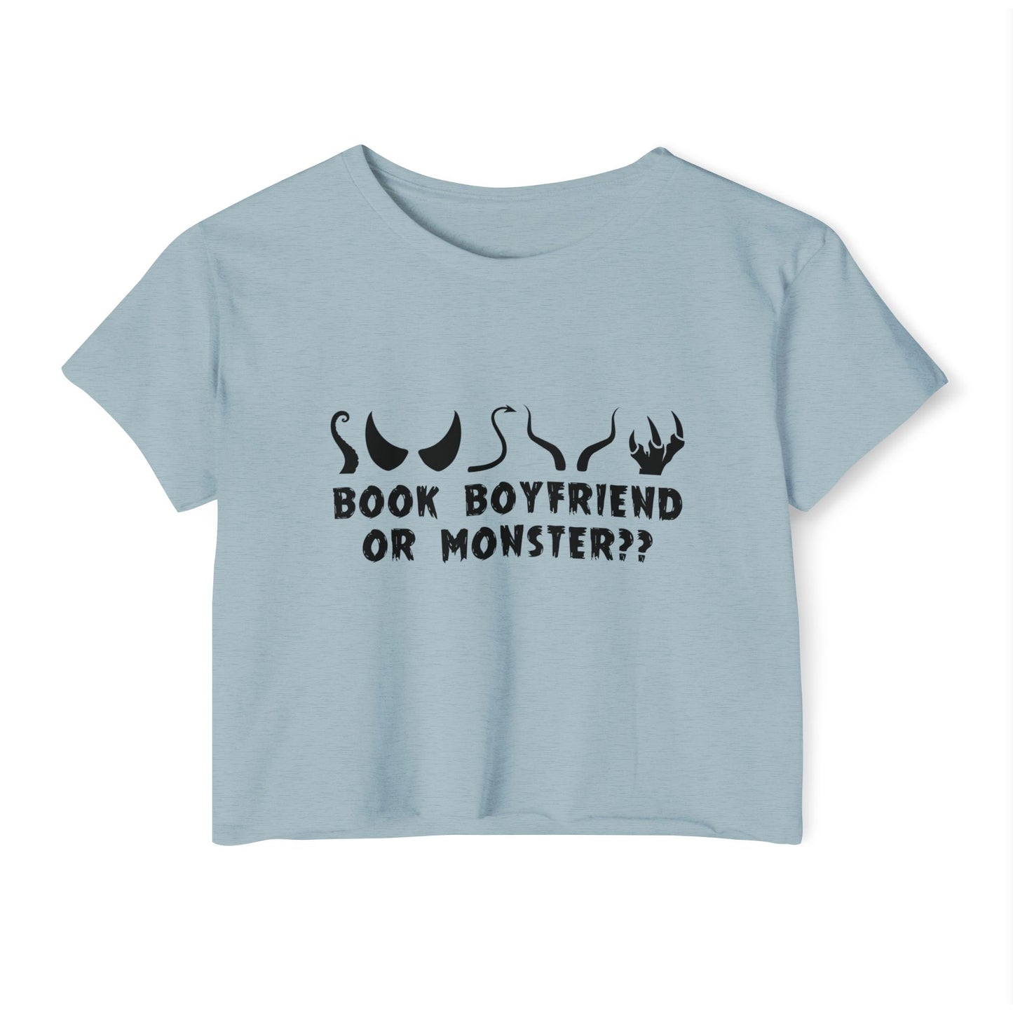 Book Boyfriend or Monster Crop Top