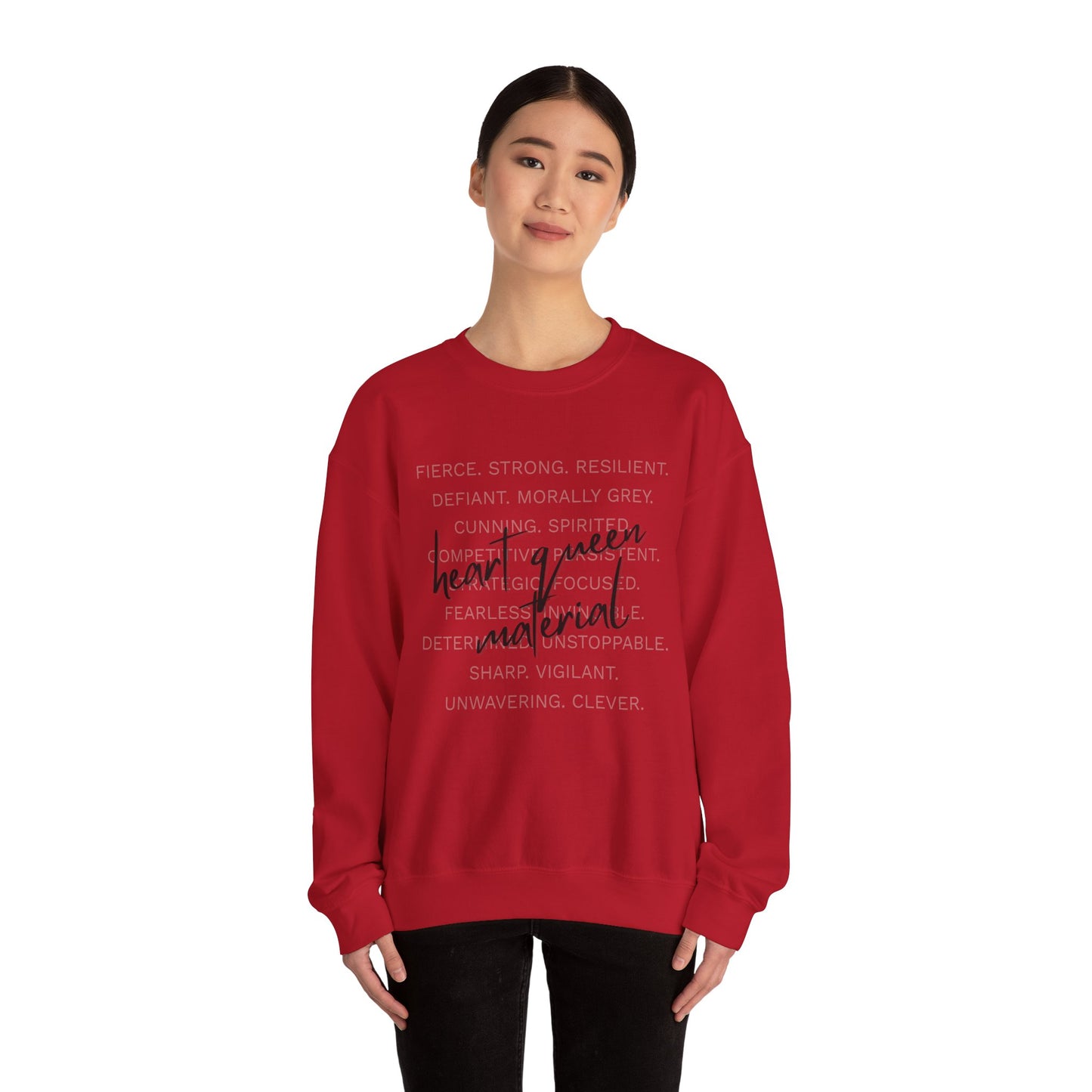 Heart Queen Material Sweatshirt