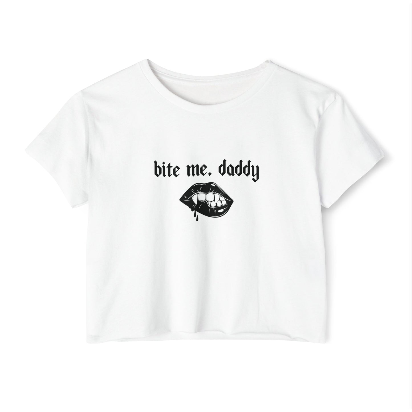 Bite Me Daddy Crop Top