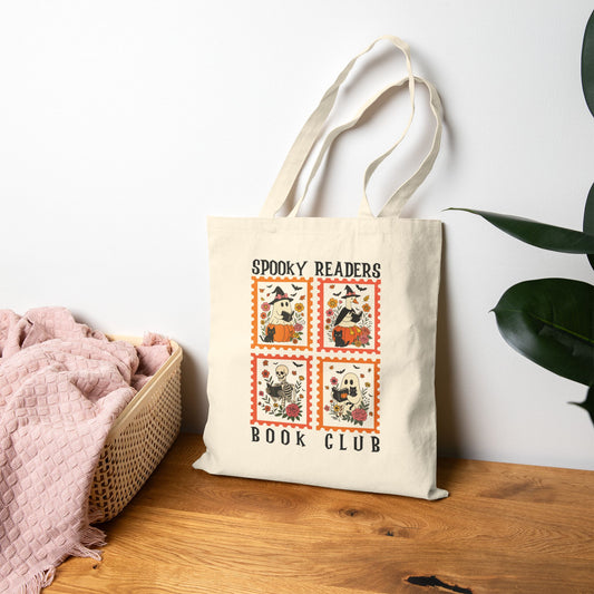 Spooky Readers Book Club Tote