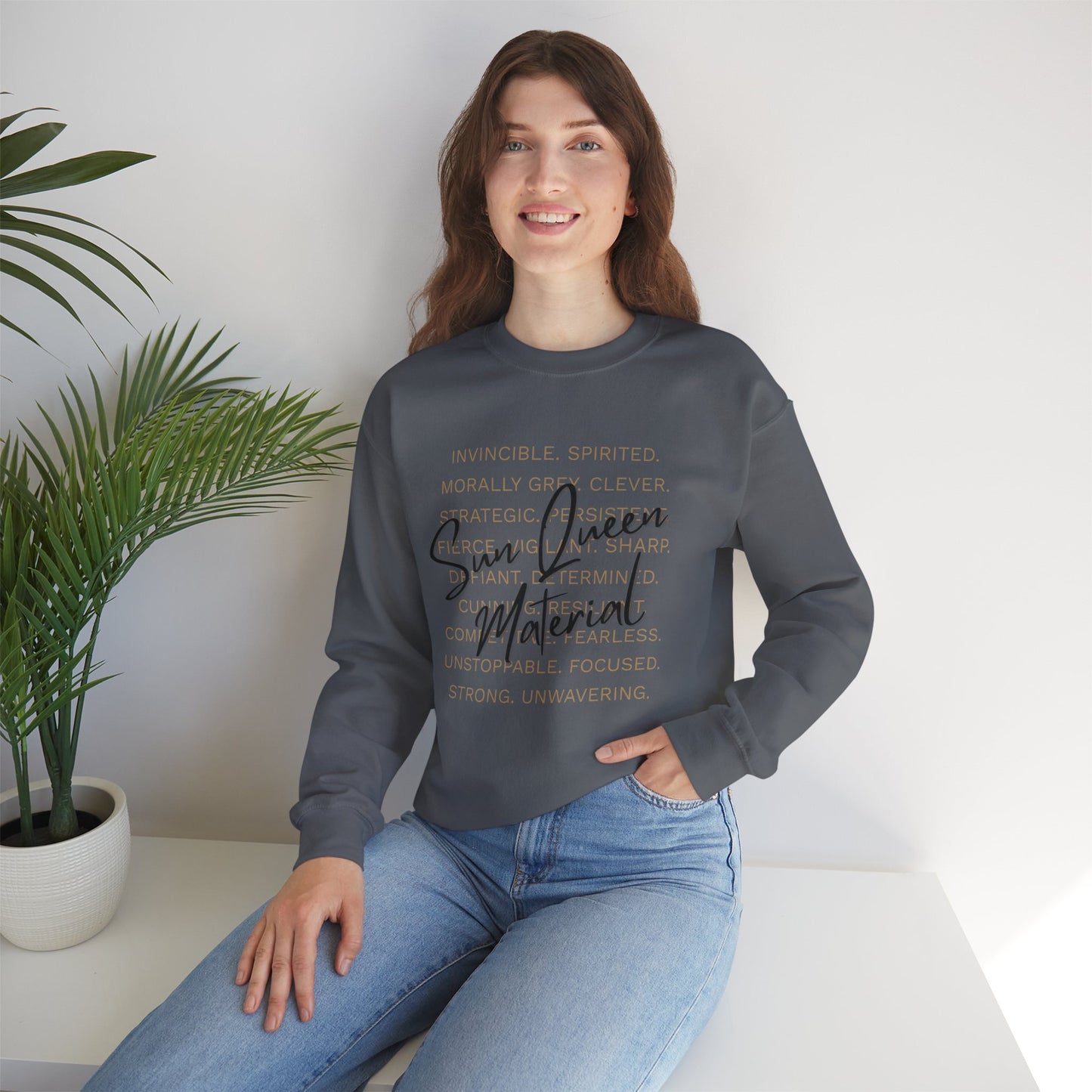 Sun Queen Material Sweatshirt
