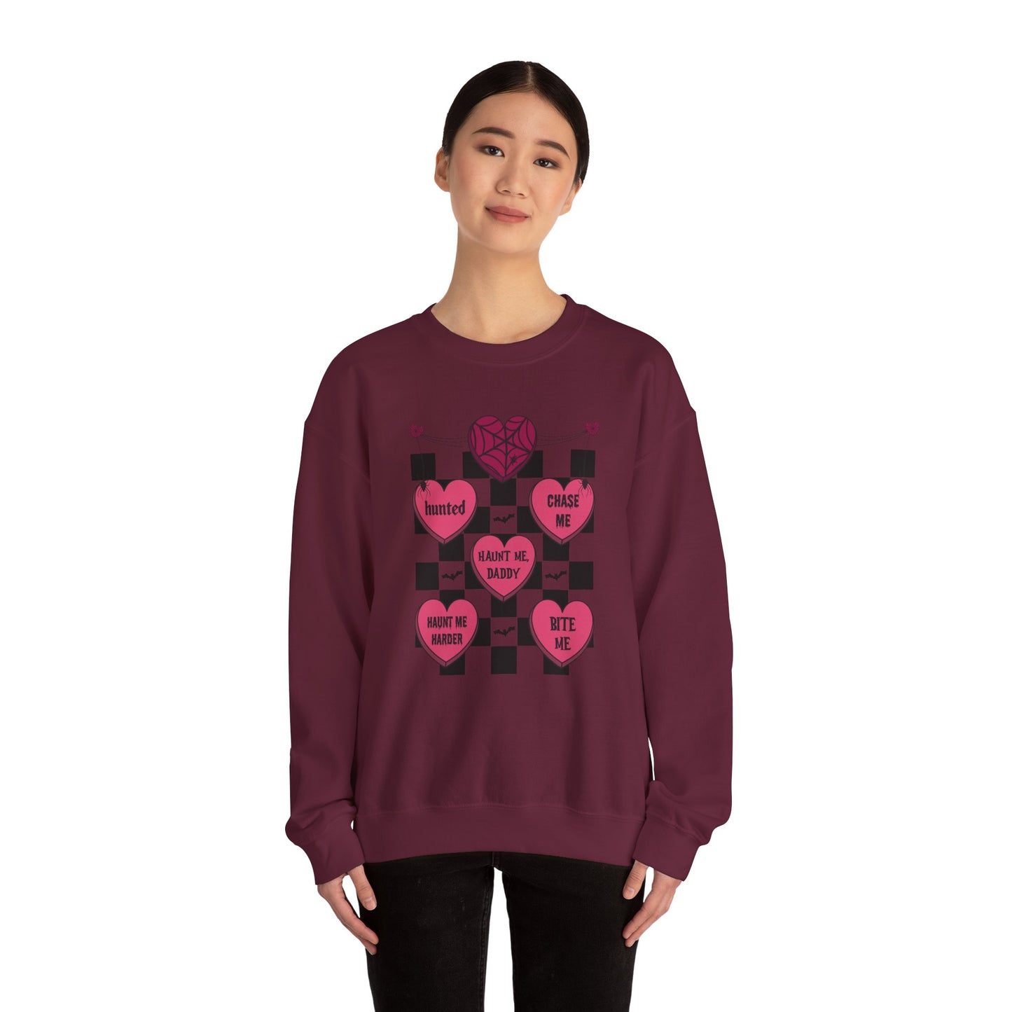 Hunted Hearts Halloween Sweatshirt
