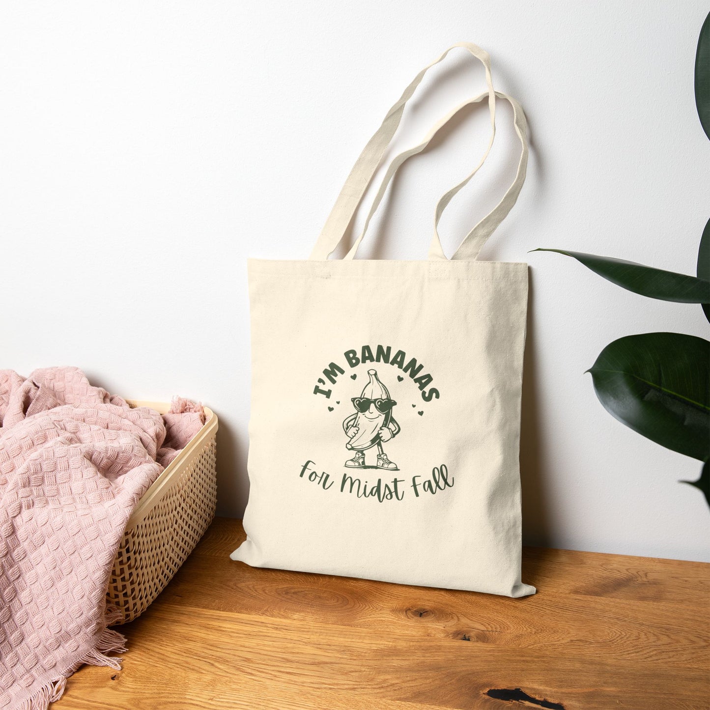 Bananas For Midst Fall Tote Bag
