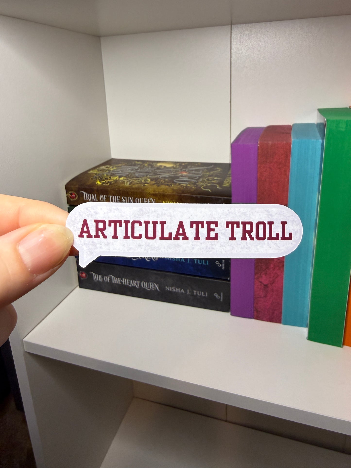 Articulate Troll Stickers