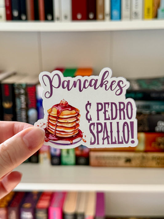 Pancakes and Pedro Sworn Series Sticker