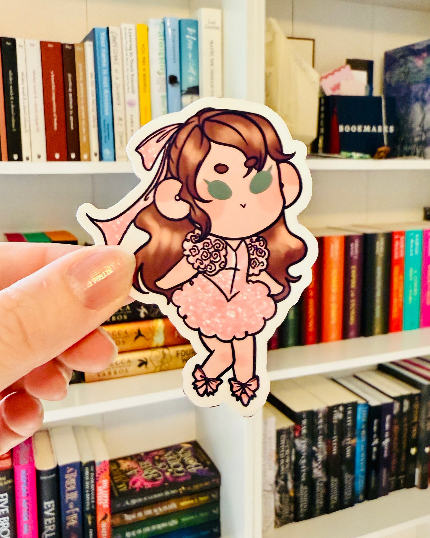 Sworn Series Cora Chibi Sticker