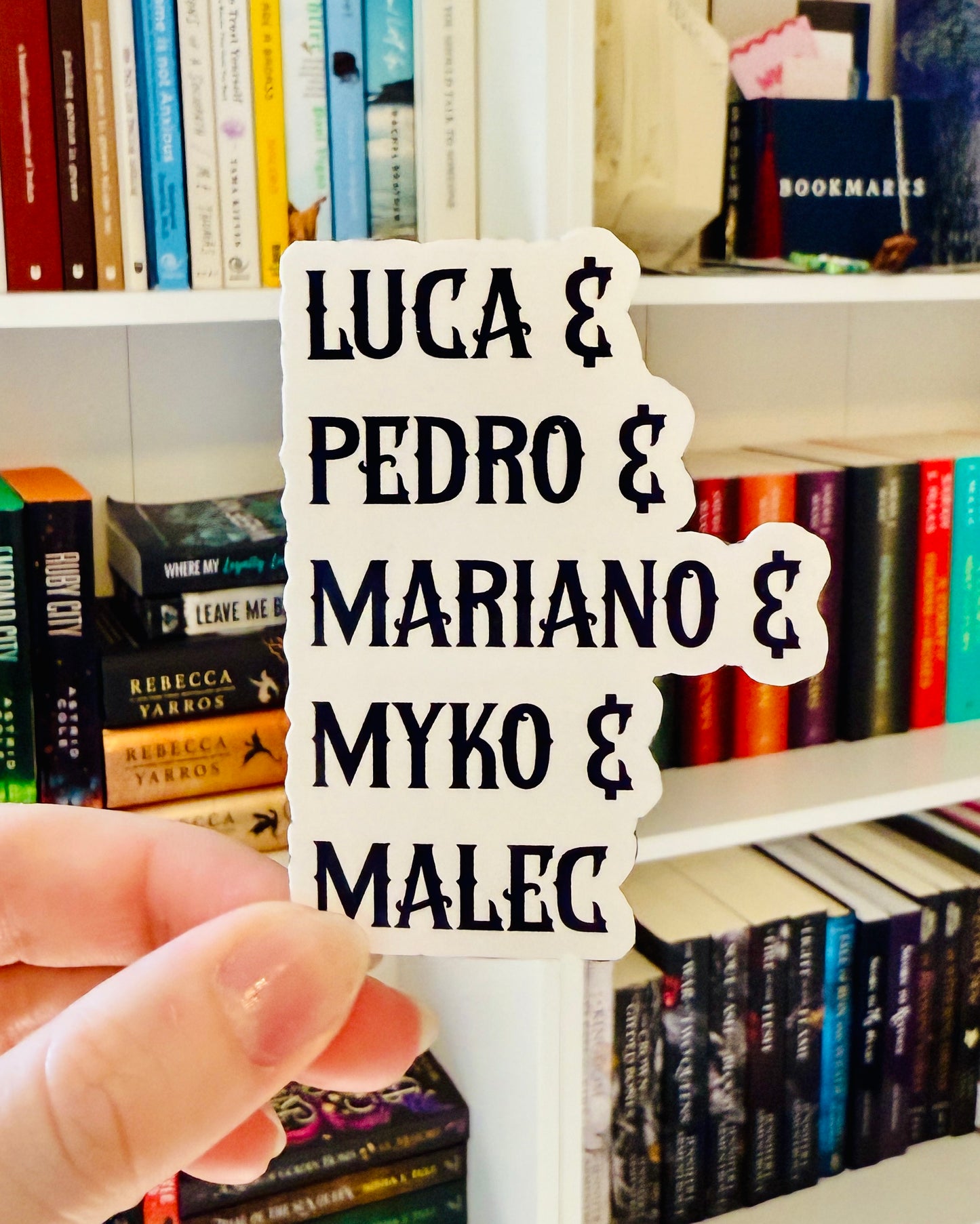 Males of Sworn Series Sticker