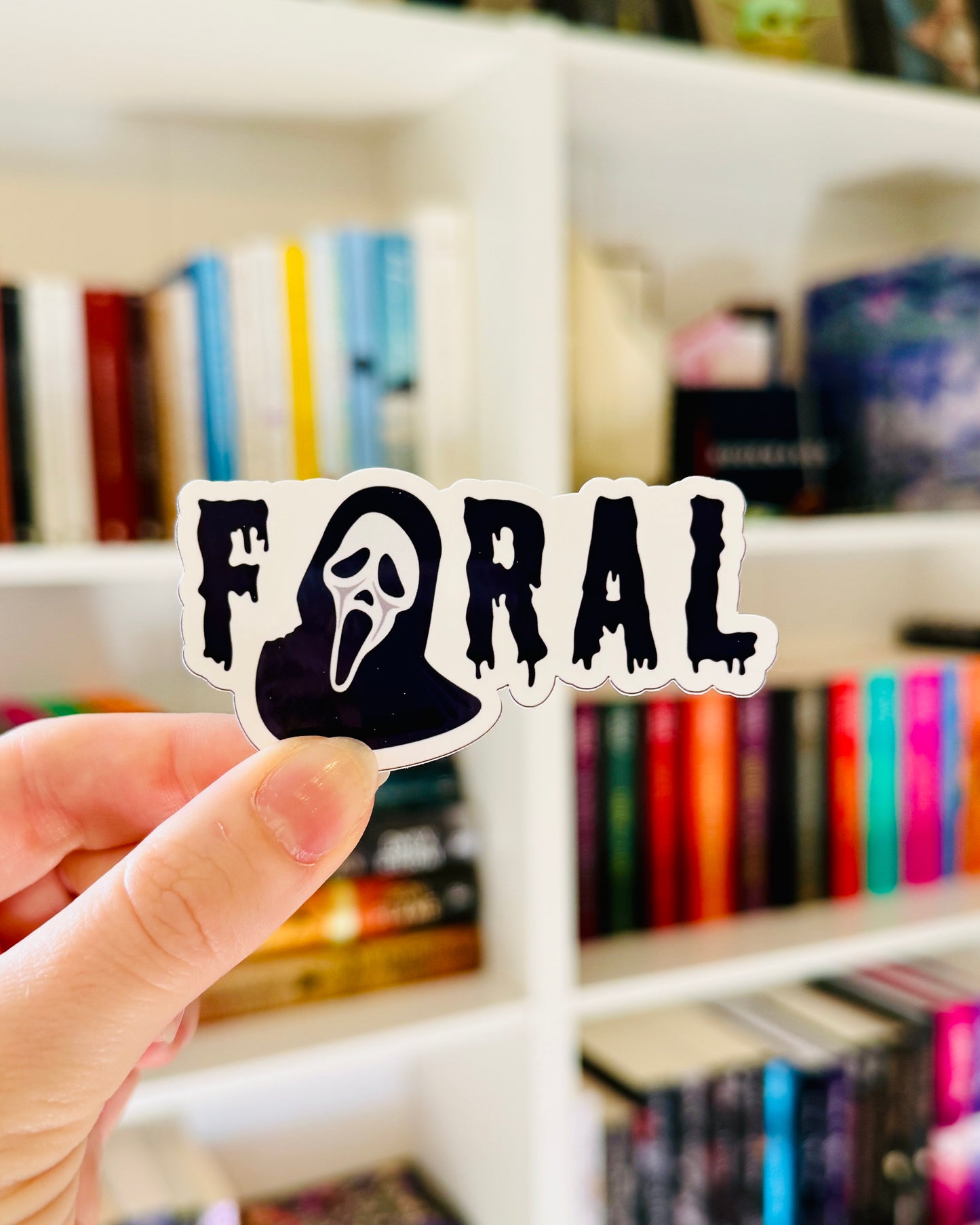 Feral Mask Sticker